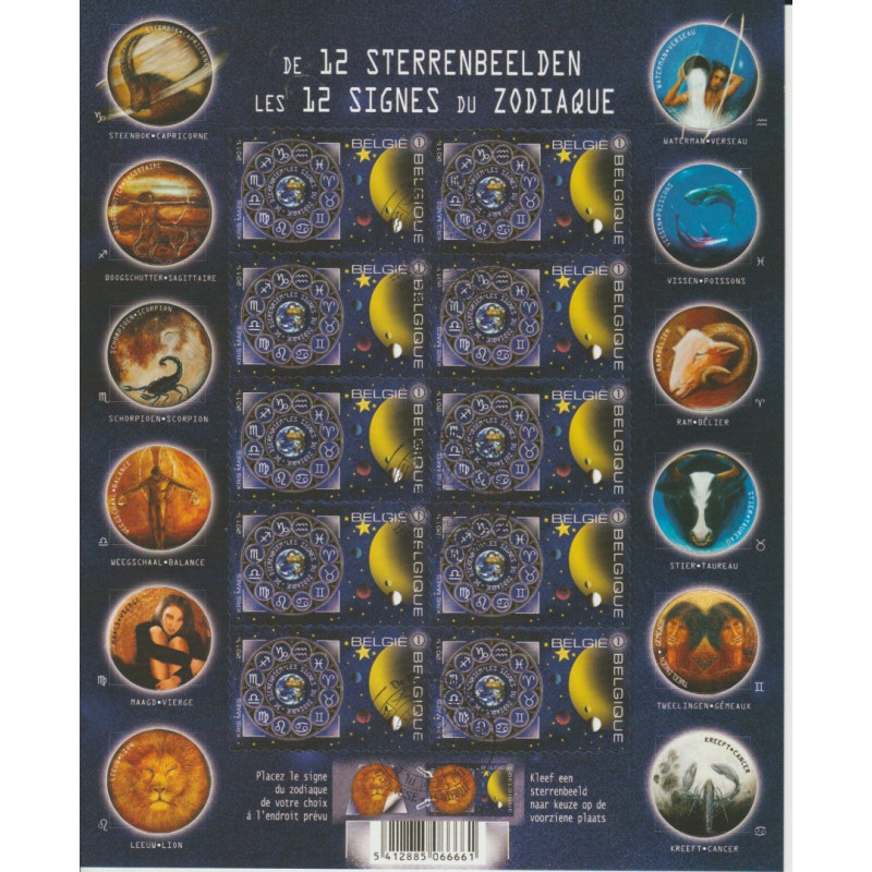 2010 - COB B118 - SCOTT 2484 - Booklet - Signs of the Zodiac