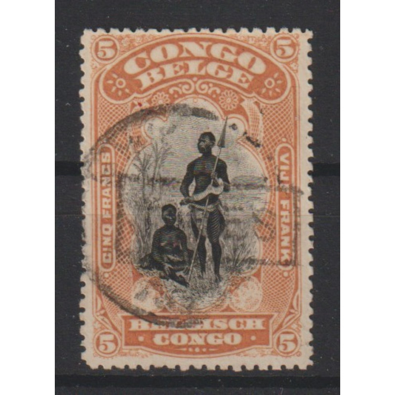 1915 - CONGO - Postage Due - COB TX48 - Used