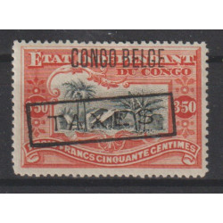 1909 - CONGO - Postage Due...