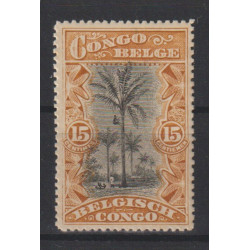 1910 - Congo - COB 56** -...