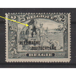 1919 - Belgian Occupation...