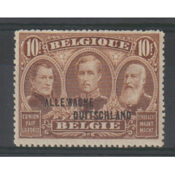 1919 - Belgian Occupation...