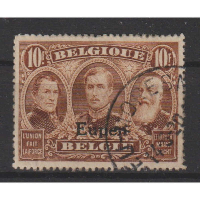 1920 - EUPEN - COB OC100T - Perforation 15 instead of 14 - Used