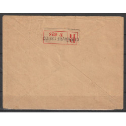 1915 - Registered letter sent to Paris - Very nice - (2)