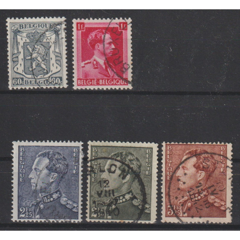 1939 - COB 527/31 - SCOTT 276 + 297 + 299/300 + 311