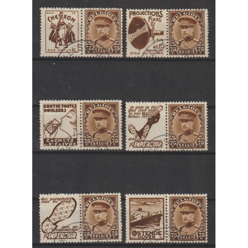 1929/32 - PUBS - COB PU67/72 - Used