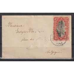1912 - Congo - Letter sent...