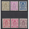 1946 - Official - COB S36/41** - SCOTT O36/41 - MNH