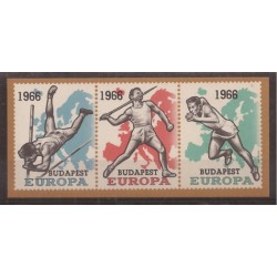 1966 - Erinnophilie - COB E98** - Athletics championships in Budapest - MNH