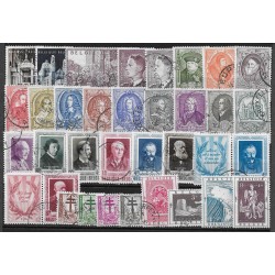 1952 - Year set - 33 stamps