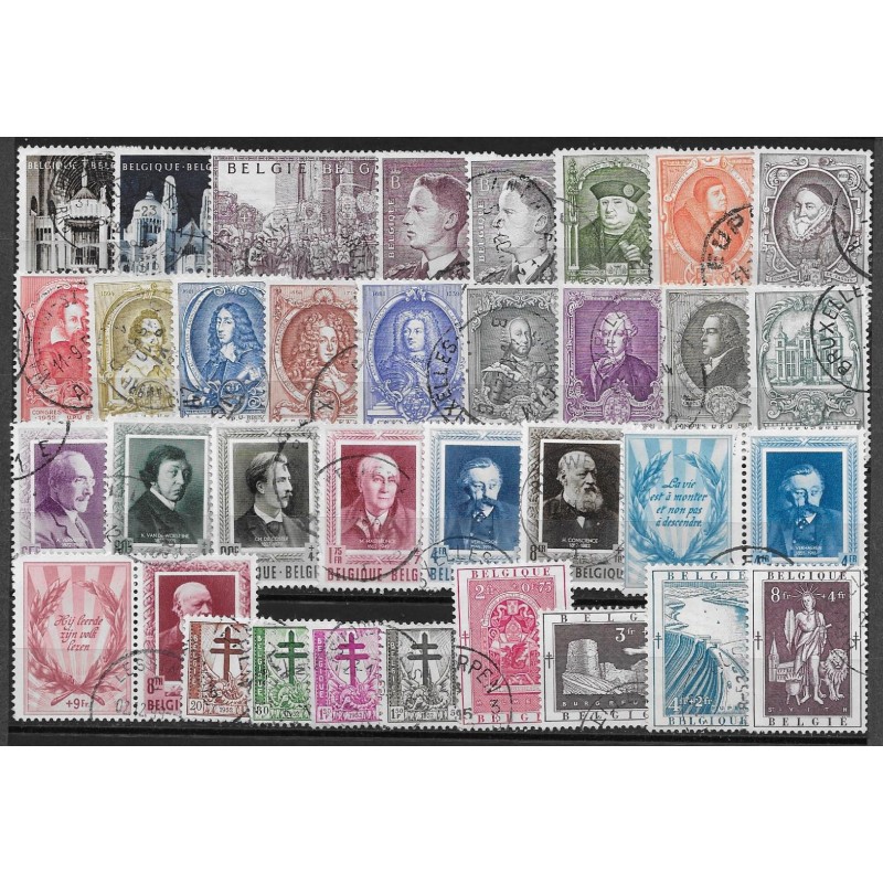 1952 - Year set - 33 stamps