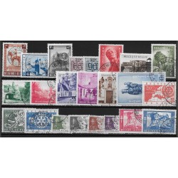 1954 - Year set - 23 stamps