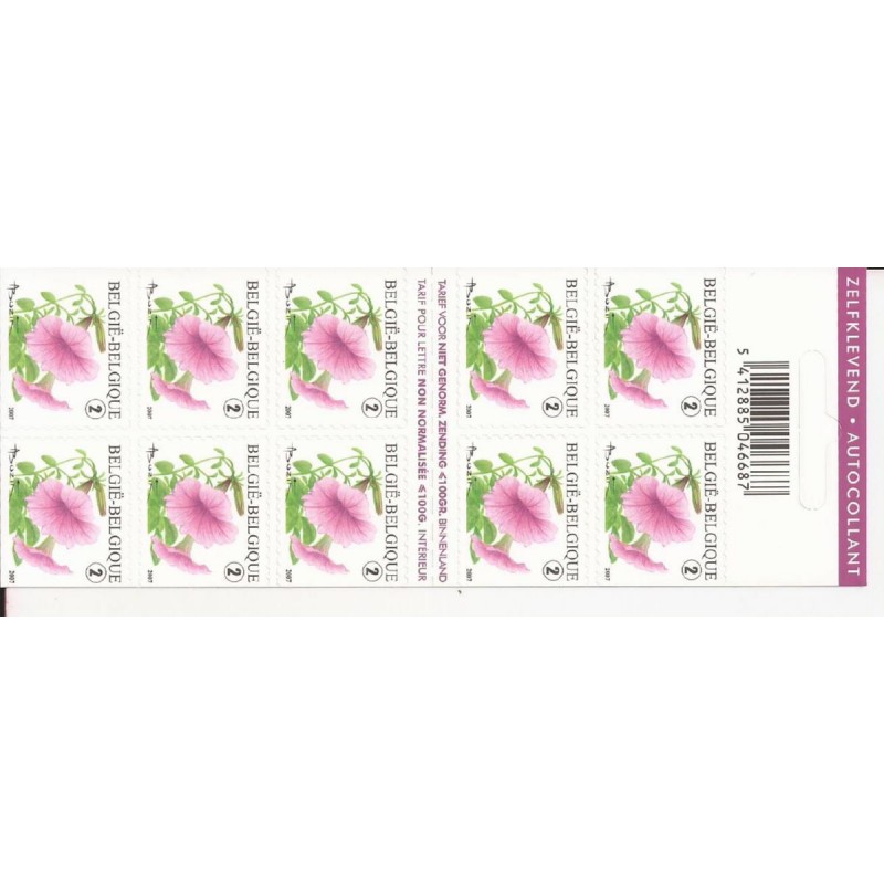 2007 - COB B81** - SCOTT 2269a - Booklet - Petunias - MNH