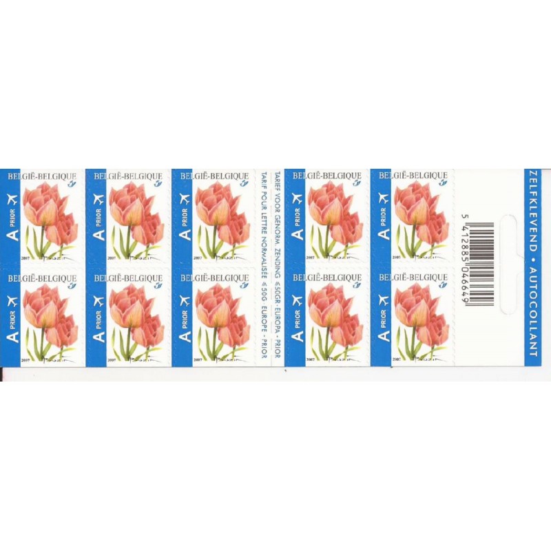 2007 - COB B82** - SCOTT 2268a - Booklet - Tulips - MNH