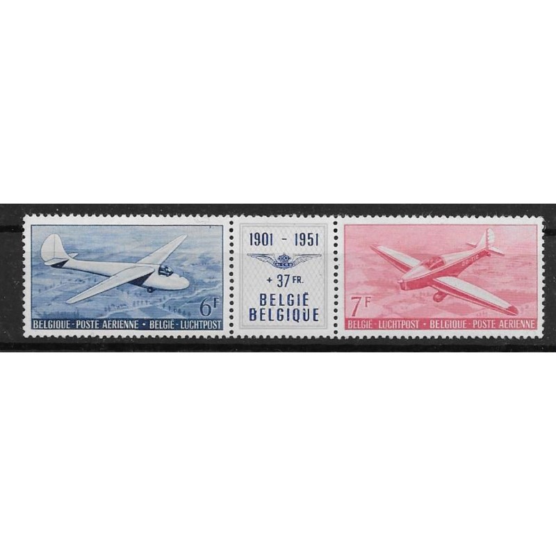 1951 - Air Post - COB PA26/7* - SC C12A - MH