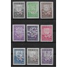 1941 - COB 547A/55A** - SCOTT B279a/i - MNH