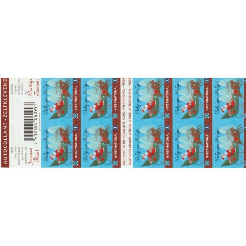 2010 - COB B117** - SCOTT 2480a - Booklet - Christmas - MNH