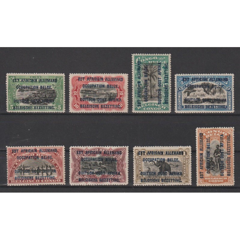 1916 - RUANDA-URUNDI - COB 28/35B** - MNH