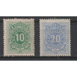 1870 - Postage Due - COB TX1/2* - Scott J1/2 - MH