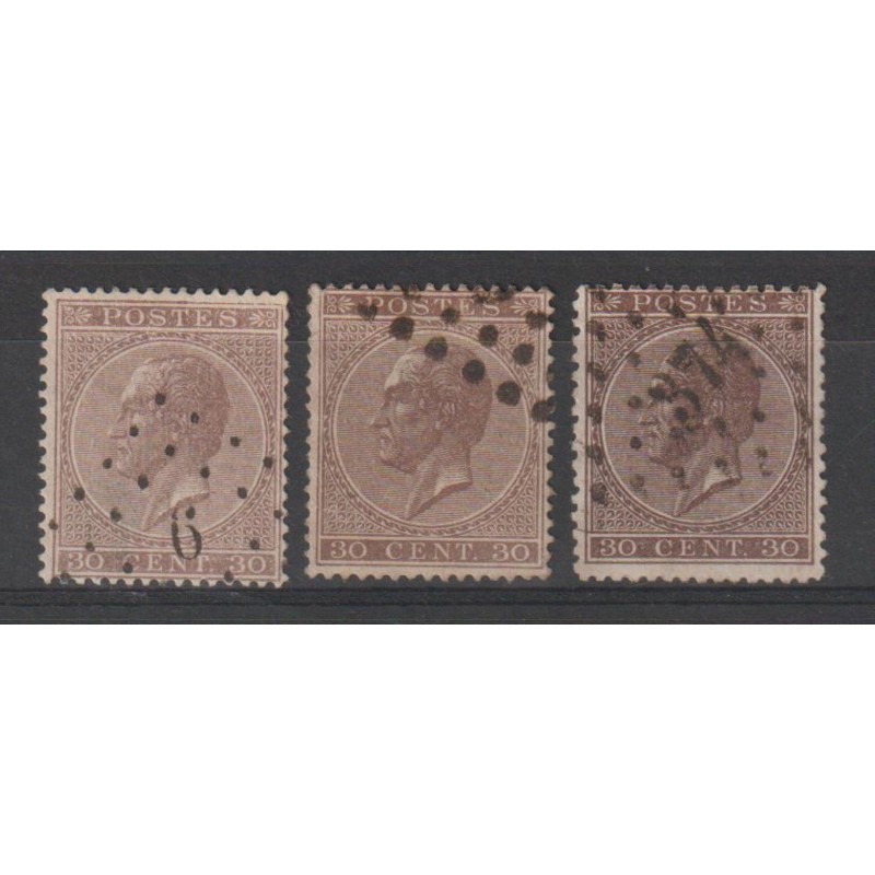 1865/6 - COB 19A + a/b - SCOTT 20 - Perforation 15