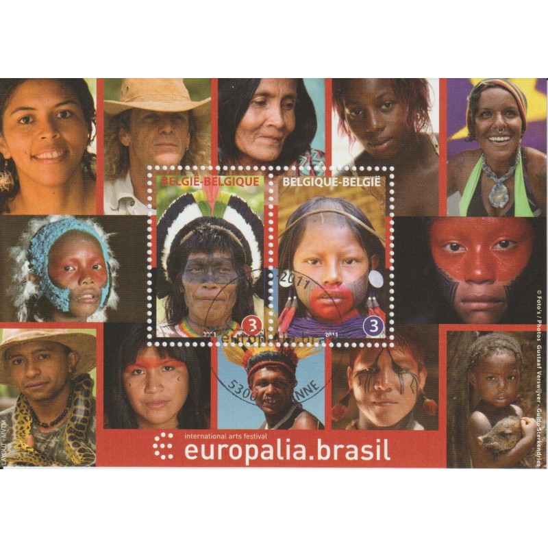 2011 - COB BL196 - SCOTT 2535 - Europalia - Brazil