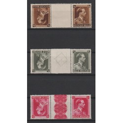 1936/41 - Tête-bêche - COB KT20/2* - MH