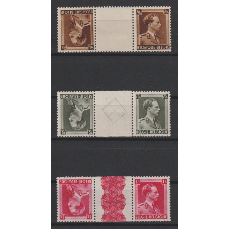 1936/41 - Tête-bêche - COB KT20/2* - MH