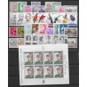 1962** - Year set - 36 stamps + 1 sheet - MNH