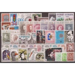 1972** - Year set - 44 stamps - MNH