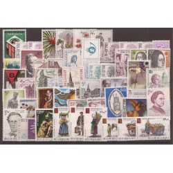 1975** - Year set - 49 stamps - MNH