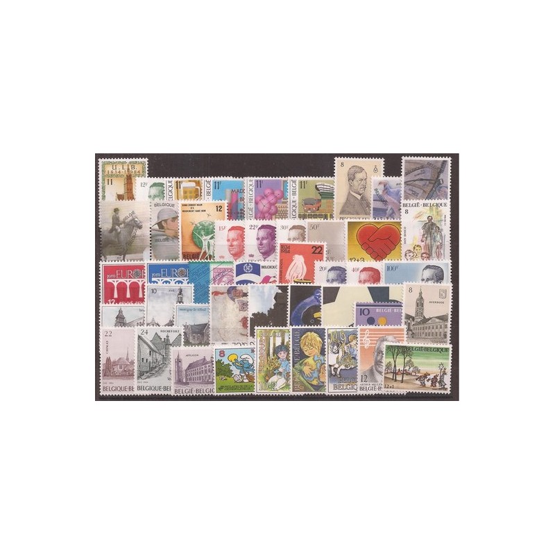 1984** - Year set - 44 stamps + 1 sheet - MNH