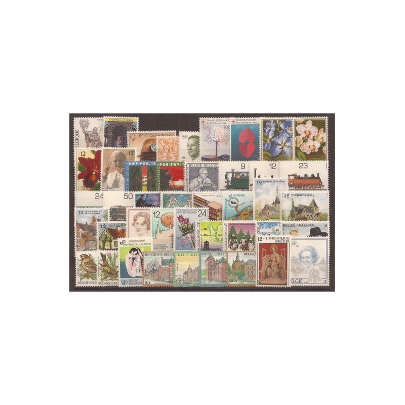 1985** - Year set - 43 stamps + 1 sheet - MNH
