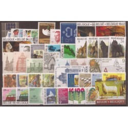 1986** - Year set - 42 stamps + 1 sheet - MNH