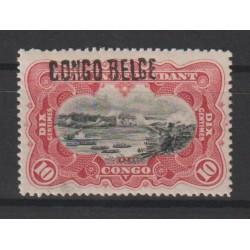 1909 - Congo - COB 31L* -...