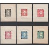 1947 - Erinnophilie - COB E52A/F** - 6 sheets - MNH