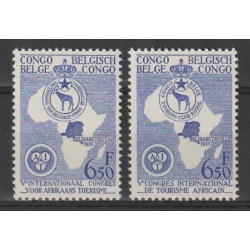 1955 - CONGO - COB 337/8* -...