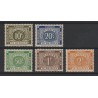 1943 - CONGO - Postage Due - COB TX73A/7A* - Perforation 14 x 14 1/2 - MH