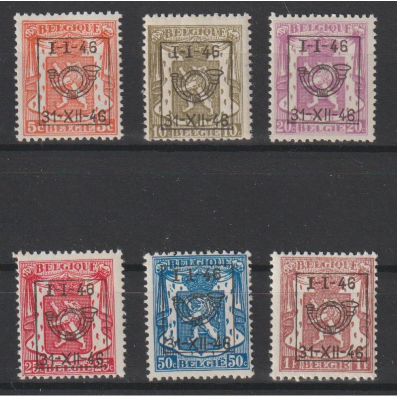 1946 - COB PRE547/52** - 30 - MNH