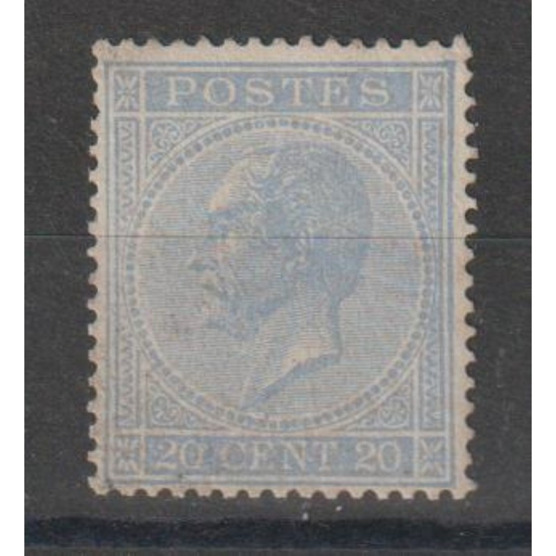 1865/6 - COB 18A(*) - SCOTT 19 - Perforation 15 - Without gum