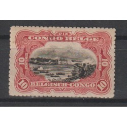 1916 - RUANDA-URUNDI - COB 10B* - Overprint "RUANDA"