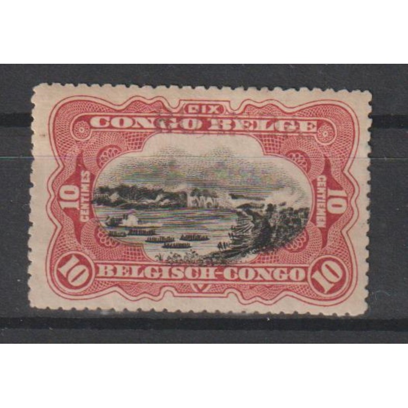 1916 - RUANDA-URUNDI - COB 10B* - Overprint "RUANDA"