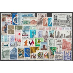 1971** - Year set - 49 stamps - MNH
