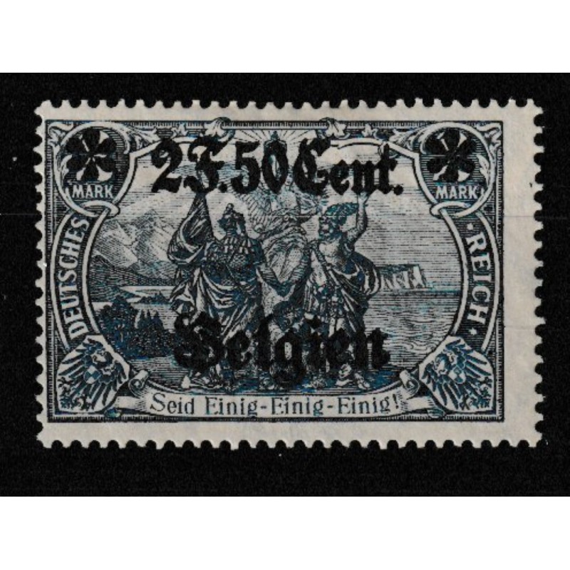 1916 - German Occupation in Belgium - COB OC24* - SCOTT N24 - MH