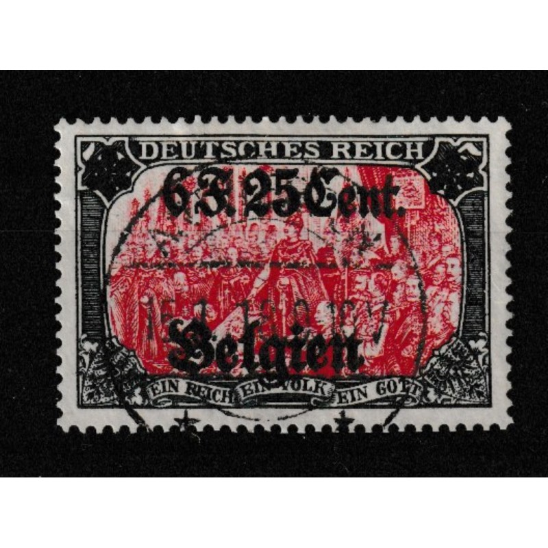 1916 - German Occupation in Belgium - COB OC25 - SCOTT N25