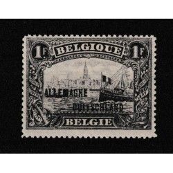 1919 - Belgian Occupation in Germany - COB OC51* - MH