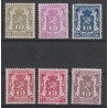 1946 - Official - COB S36/41* - SCOTT O36/41 - MH