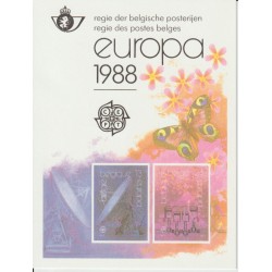 1988 - COB LX77** - Europa - Feuillet de luxe