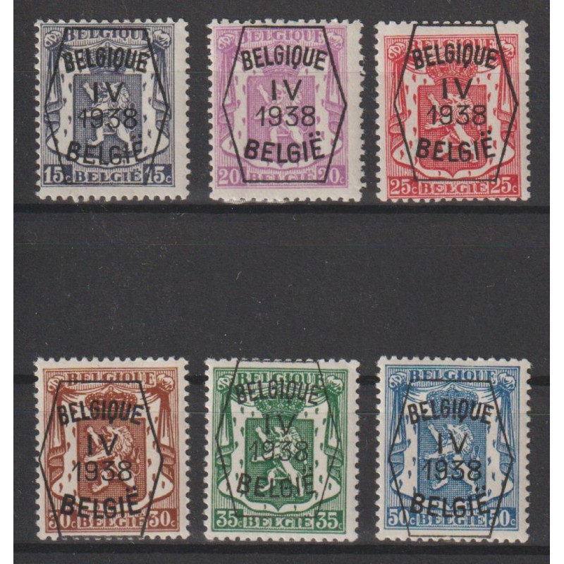 1938 - COB PRE351/6** - 4 - MNH