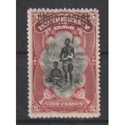 1909 - Congo - COB 38L** -...