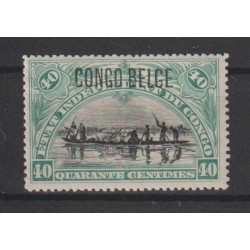 1909 - Congo - COB 44** -...